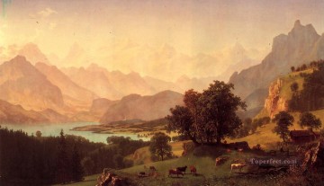 Bernese Alps Albert Bierstadt Oil Paintings